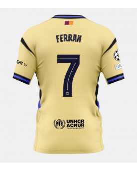 Billige Fotballdrakt Barcelona Ferran Torres #7 Replika Bortedrakt 2025-26 Kortermet Billige Fotballdrakt Barcelona Ferran Torres #7 Replika Bortedrakt 2025-26 Kortermet